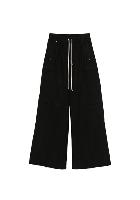 pantaloni double cargo jumbo belas uomo neri RICK OWENS DRKSHDW | DU01F4398 CR09